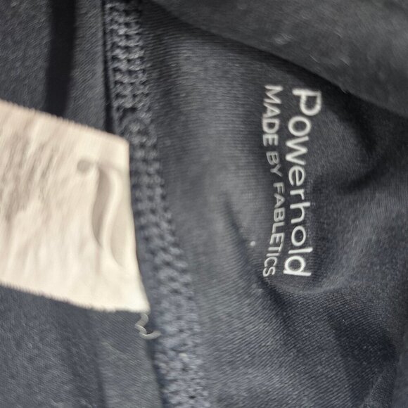 Fabletic Black Powerhold High Waist Mesh Active Leggings - Picture 11 of 11